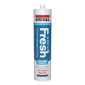 Soudal Stay Fresh Premium Bathroom & Kitchen Silicone