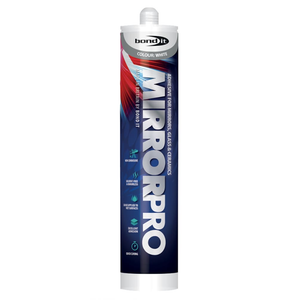 Bond It Mirror Pro Mirror & Glass Adhesive- White
