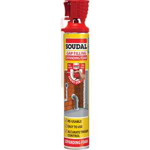 Soudal Genius Gun Gap Filling Expanding Foam- 750ml