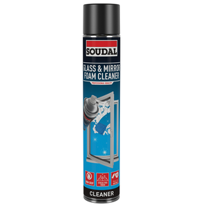 Soudal Glass & Mirror Foam Spray Cleaner- 750ml