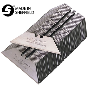 Jewel Heavy Duty Utility Knife Blades (Sheffield)- Pack of 100