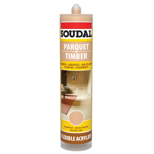 Soudal Parquet Wood, Timber & Laminate LVT Sealant- All Colours