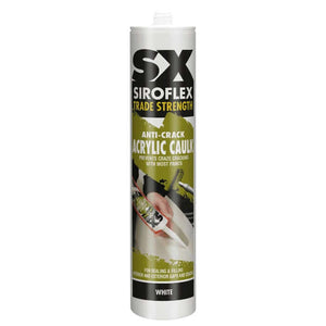 Siroflex Anti Crack Pro Acrylic Caulk- White