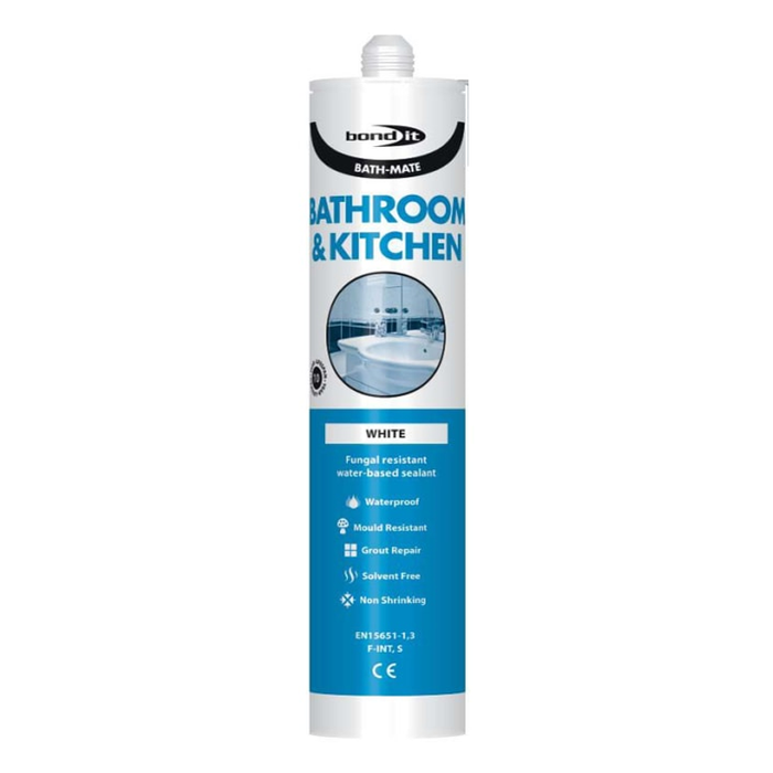 Bond It Bath-Mate Bath & Kitchen Sealant- White