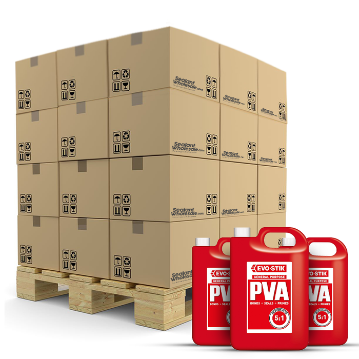 Evo-Stik General Purpose PVA 5L- FULL PALLET (120 Bottles)