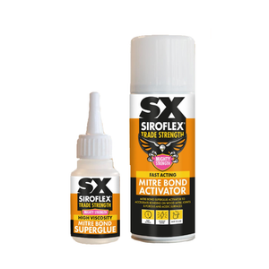 Siroflex Mitre Bond Kit- Glue & Activator 50g