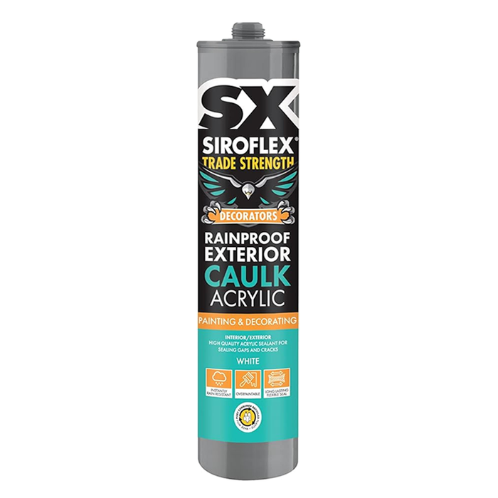 Siroflex Rainproof Exterior Caulk- White