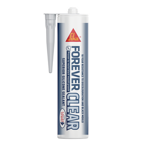 Sika Forever Clear Anti- mould  Silicone Sealant- 295ml