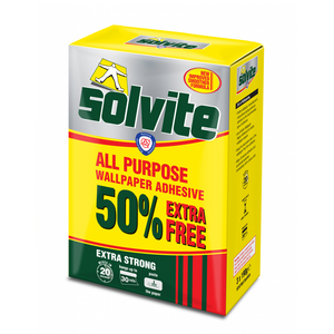 Solvite All Purpose Wallpaper Adhesive Paste