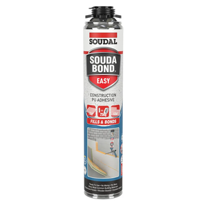 Soudal Soudabond Easy PU Adhesive Adhesive- 750ml -Gun Grade