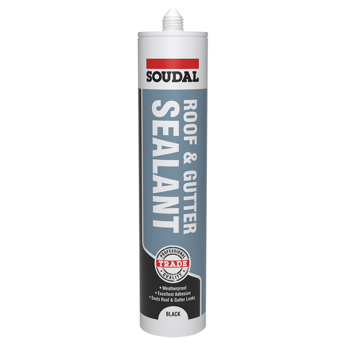 Soudal Roof & Gutter Sealant- Black