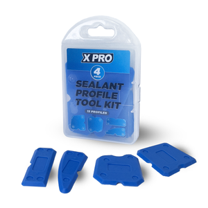 XPRO Sealant Smoothing & Finishing Tool Kit- 4Pc