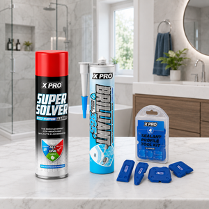 XPRO Bathroom Silicone Kit