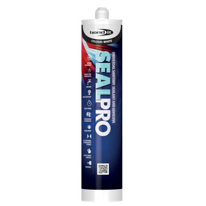 Bondit Pro Form Bond It Seal Pro Sanitary Sealant & Adhesive- White – Sealant Wholesale