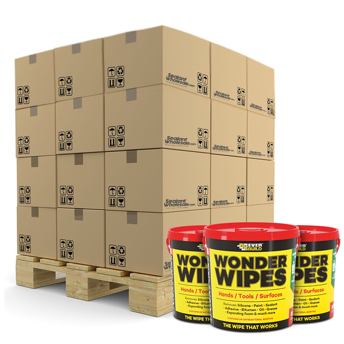 Everbuild Wonder Wipes Giant 300 Wipes- FULL PALLET (160 Tubs)