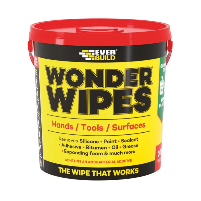 Everbuild Multi Use Wonder Wipes Giant Tub- 300 Wipes