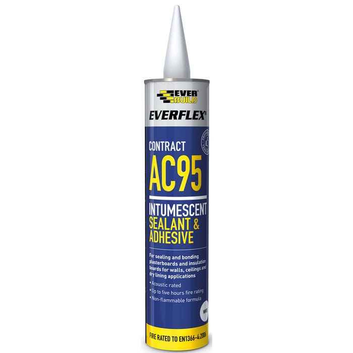 Everbuild Everflex AC95 Intumescent Sealant & Adhesive- 900ml