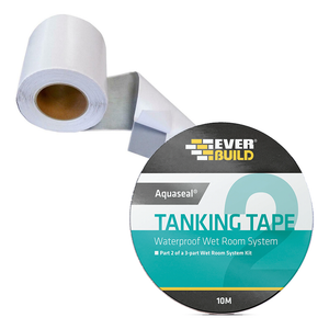 Everbuild Aquaseal Waterproof Tanking Tape- 10m Roll