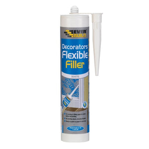 Everbuild Decorators Flexible Filler Caulk- White