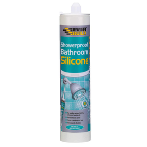 Everbuild Showerproof & Bathroom Silicone Sealant