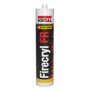 Soudal Firecryl FR Fire Rated Acrylic Sealant & Filler- White
