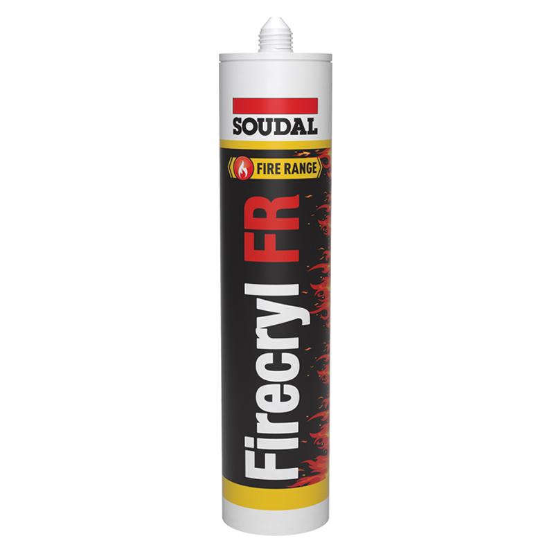Soudal Firecryl FR Fire Rated Acrylic Sealant & Filler – Sealant Wholesale