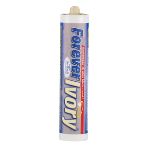 Everbuild Forever Ivory Anti- Mould Silicone Sealant- 295ml